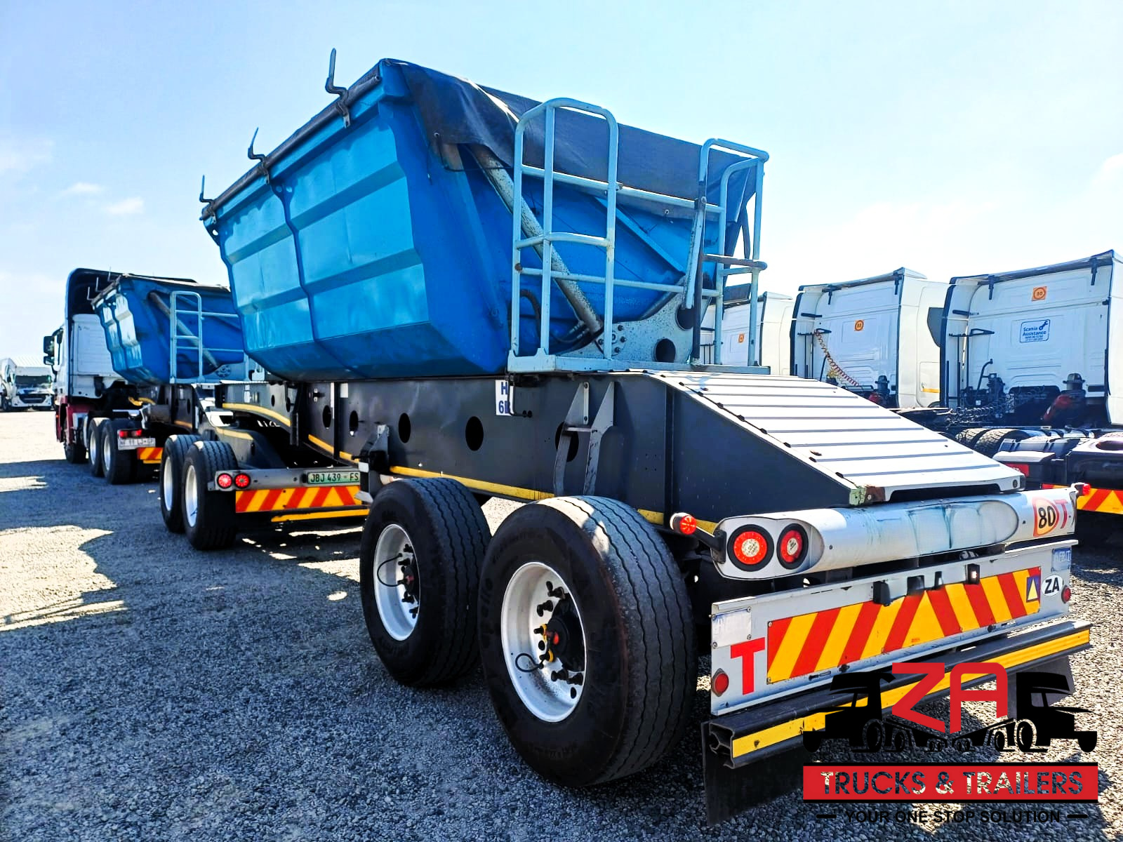 2021 AFRIT 18 CUBE SIDE TIPPER TRAILER #53333